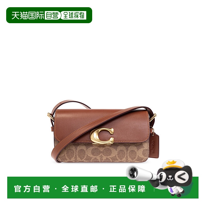1h可退 香港直邮Coach蔻驰女包女士斜挎包CAM190B4XHGCO棕新款