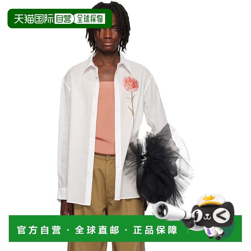 1h可退 香港直邮潮奢 Simone Rocha 蒙娜 罗莎 男士 白色 Carnati