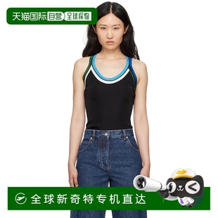 Salvatore 菲拉格慕 香港直邮潮奢 Ferragamo Contrast 女士 黑色