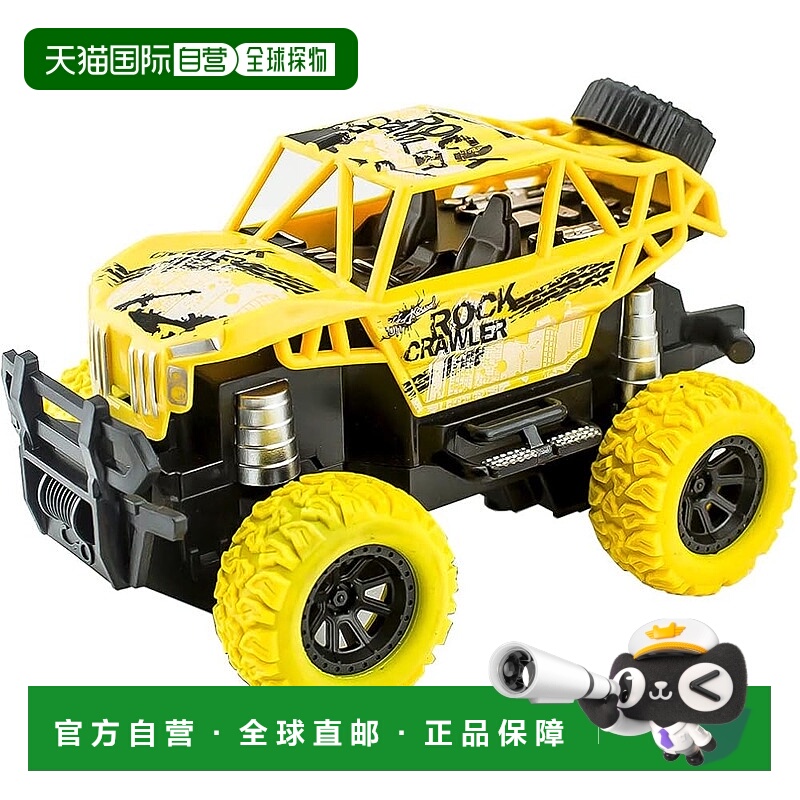 【日本直邮】Doyusha 27MHz 刺激越野车系列黄色越野车攀岩车电动