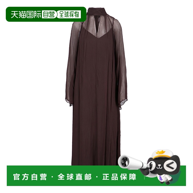 1h可退 香港直邮潮奢 Staud 女士 棕色连衣裙 R25F2222CFEART