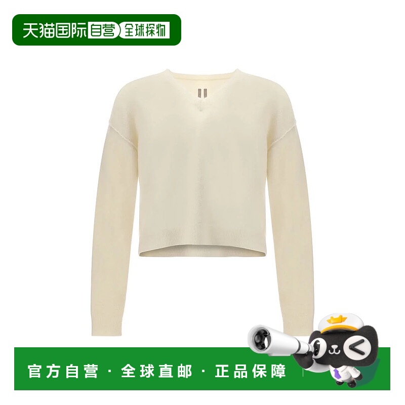 1h可退 香港直邮RICK OWENS 男士T恤 RU02E1650KWP11 AW2025 白色