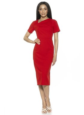 alexia admor【美国奥莱】直发 Angelica 连衣裙 - 红色