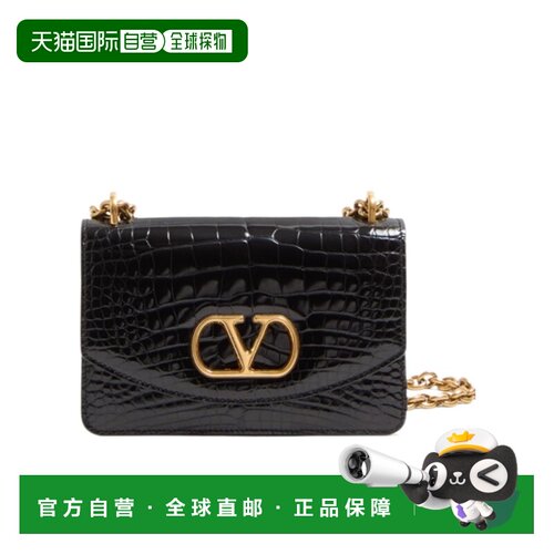 香港直邮VALENTINO 女士单肩包 WB0R17TVG0NO SS2026 黑色 VAIN小
