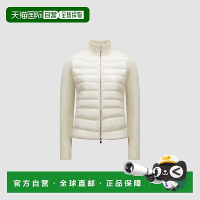 自营欧洲直邮Moncler/盟可睐 绗缝羊毛拉链开衫
