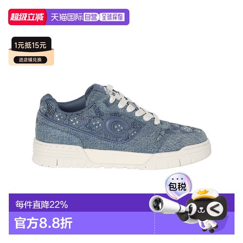 香港直邮COACH 专柜款 SOHO圆头系带女士板鞋CEW22Z67