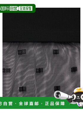 香港直邮GIVENCHY 女士半身裙 BW21HZ30XQ001 AW2023 黑色 GIVENC