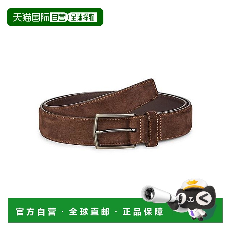 1h可退 【美国直邮】saks fifth avenue 男士 腰带经典针扣