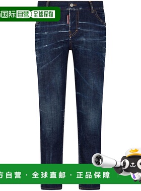 1h可退 欧洲直邮DSQUARED2 女士牛仔裤 S75LB0863S30342470口袋