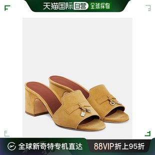 女士 绒面革凉拖 Piana 香港直邮潮奢 诺悠翩雅 夏季 Loro Charms