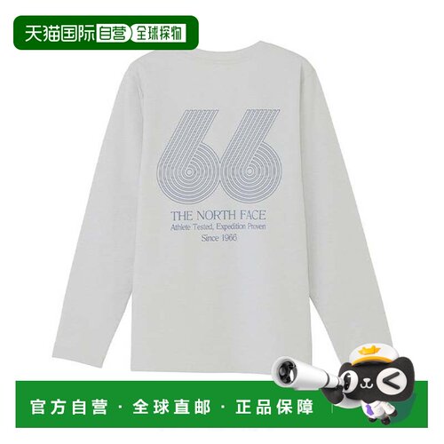 日本直邮THE NORTH FACE 北面女款ES66图形长袖T恤速干运动