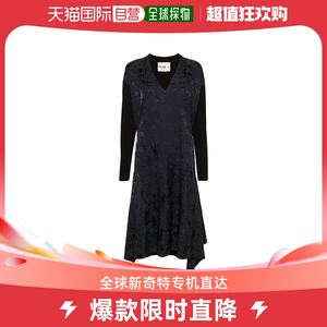 香港直邮潮奢 Plan C女士垂坠提花连衣裙