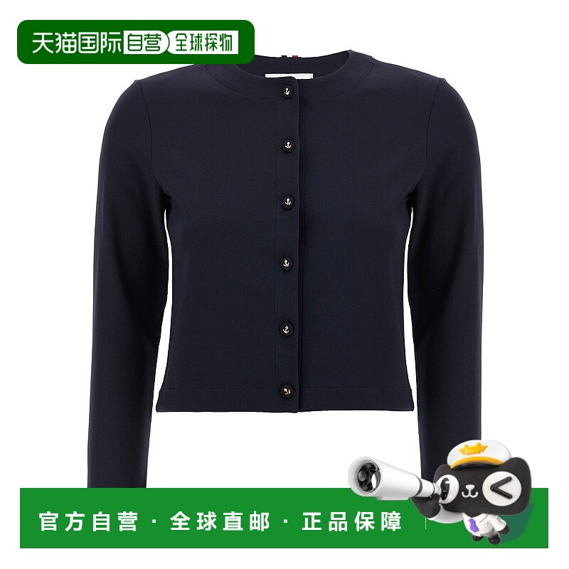 1h可退 香港直邮THOM BROWNE 女士针织毛衣 FJT388AJ0215415 AW20