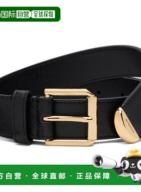 1h可退 香港直邮潮奢 Givenchy 纪梵希 女士 黑色 Voyou 腰带 BB4