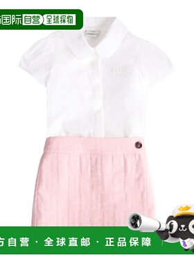 香港直邮Fendi 短袖连衣裙 BFB569AS64F0ZKY