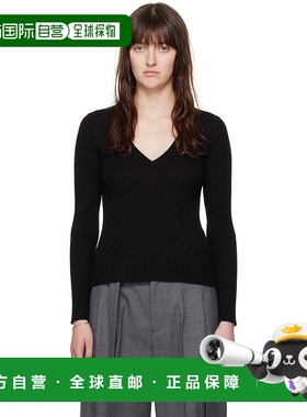 香港直邮潮奢 A.P.C. 女士 黑色 Katie Holmes 联名 Camille 针织