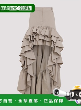 1h可退 香港直邮Moschino 莫斯奇诺 女士 腰带环半身裙 251E01180