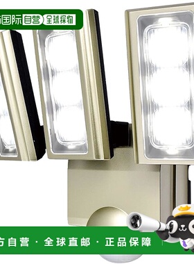 【日本直邮】插座式感应灯 3灯 白色LED 户外防水 ESL-ST1203AC