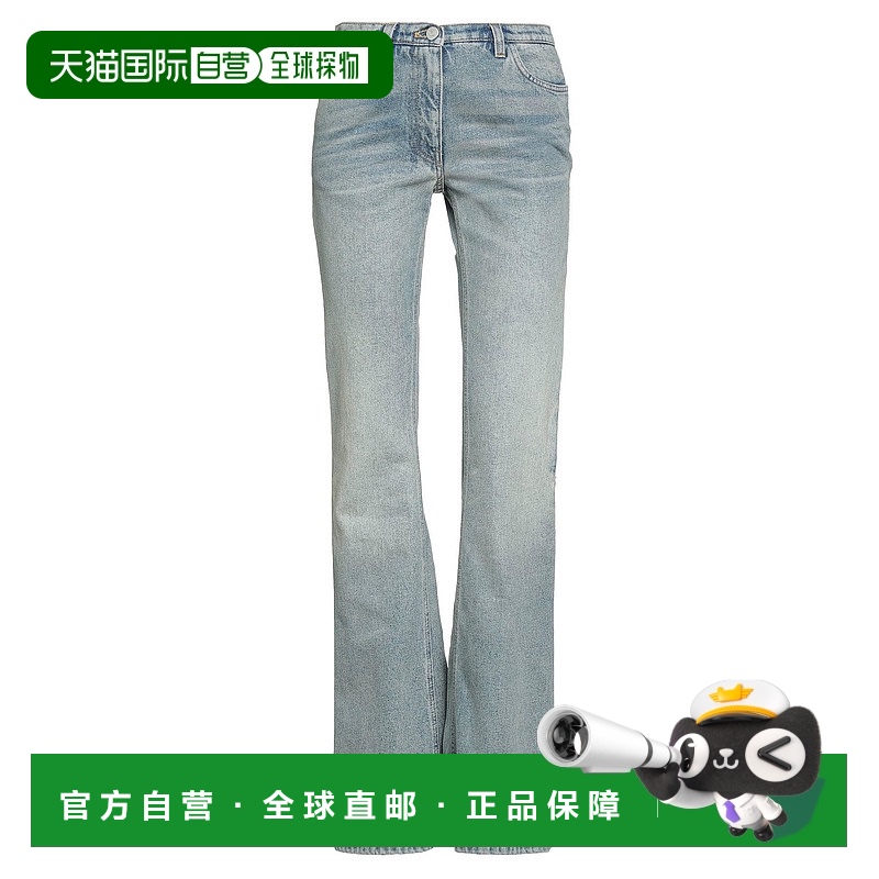 香港直邮潮奢 Courreges 女士 牛仔长裤 blue蓝色 舒适时尚