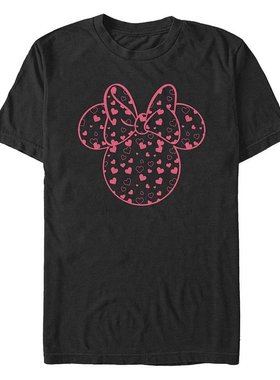 Fifth Sun|男士 Minnie Hearts Fill 短袖圆领 T 恤