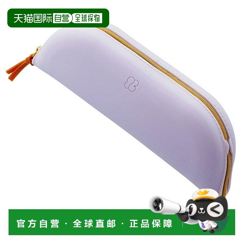 【日本直邮】Lihit Lab 笔袋 L Bloomin 薰衣草紫 A7731-10笔盒