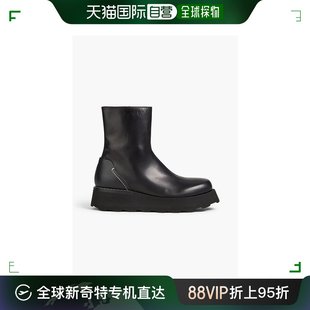 Emporio Armani 安普里奥 皮质防水台靴 香港直邮潮奢 阿玛尼 男士