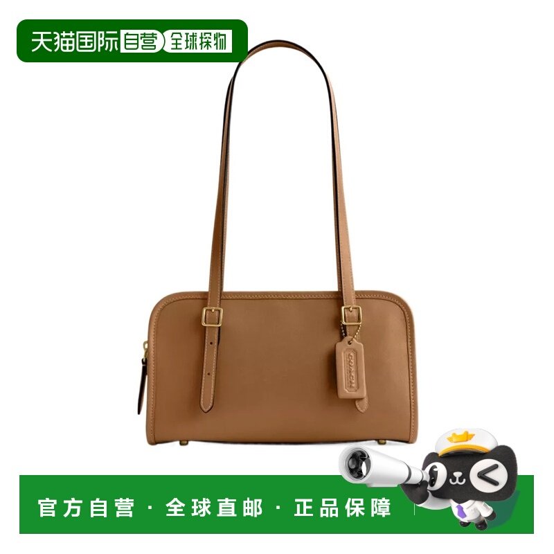 香港直邮COACH 女士斜挎包 CM565B4T7J AW2025 棕色 Swing Zip 单,箱包皮具/热销女包/男包,通用款女包,淘宝优惠券,粉丝福利购,淘宝优惠卷