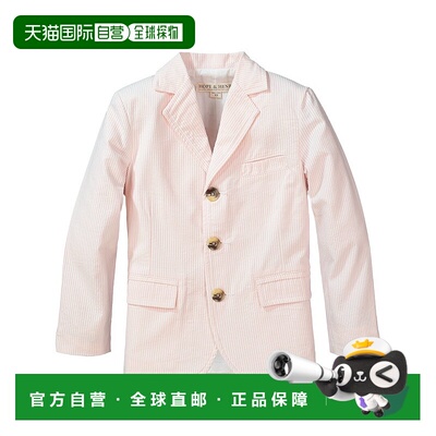 自营 hope & henryHope&Henry Seersucker运动夹克-粉红色 美国奥