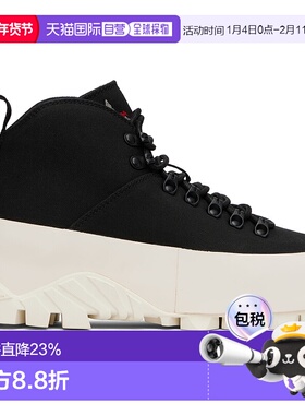 1h可退 香港直邮Roa 男士 黑色 CVO 踝靴 CVFA30001 black黑色 舒