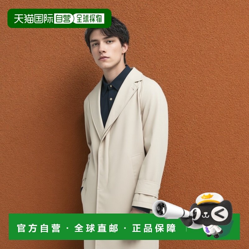 1h可退 香港直邮Thom Browne 汤姆 布朗 男士 长袖大衣 MOU629A06