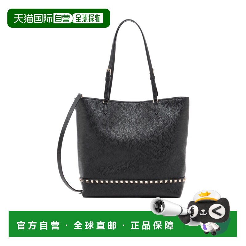 香港直邮VALENTINO 女士手提包 WB0T74VSF0NO SS2026 黑色 双手柄