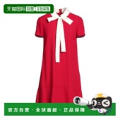 香港直邮Red 女士 Valentino 1h可退 红 华伦天奴 短款 连衣裙