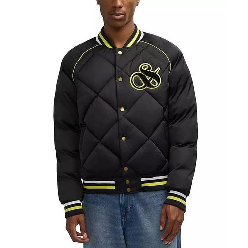 美国直邮SCOTCH SODA 男士 Yrachie 拼色绗缝大学飞行员夹克