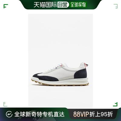 香港直邮THOM BROWNE 男士白色网眼低帮运动鞋 MFD180B-03050-415