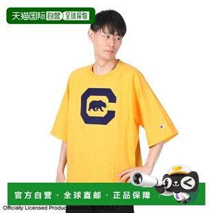 日本直邮CHAMPION-HERITAGE USA 蒂恩伊莱文学院图形拉格朗半袖T