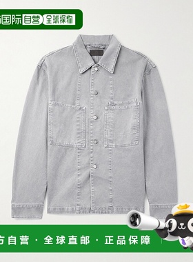 香港直邮1h可退 Lemaire 男士 直筒下擺牛仔外套 OV1024LD1063长