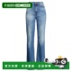 blue蓝色 1h可退 舒适时 女士 小喇叭牛仔裤 香港直邮Pinko 品高