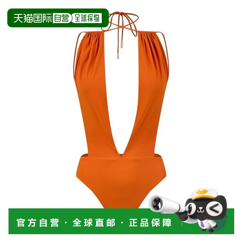 1h可退 香港直邮潮奢 Saint Laurent 圣罗兰 女士 V-Halter 露背