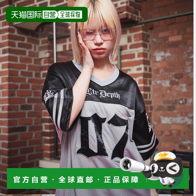 1h可退 日本直邮LTR DEPTH 男女款大码运动风格冰球T恤 LD25SM05M