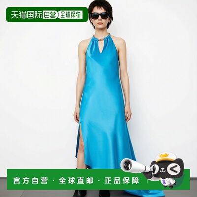 1h可退 香港直邮PINKO 女士连衣裙 105632A2RAF34 AW2025 蓝色 无