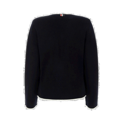 香港直邮THOM BROWNE 女士针织衫 FKJ083AY1002415 AW2023开衫