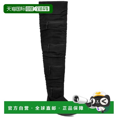 自营UGG Classic Ultra Tall 绒面经典靴 - 黑色 美国奥莱直发