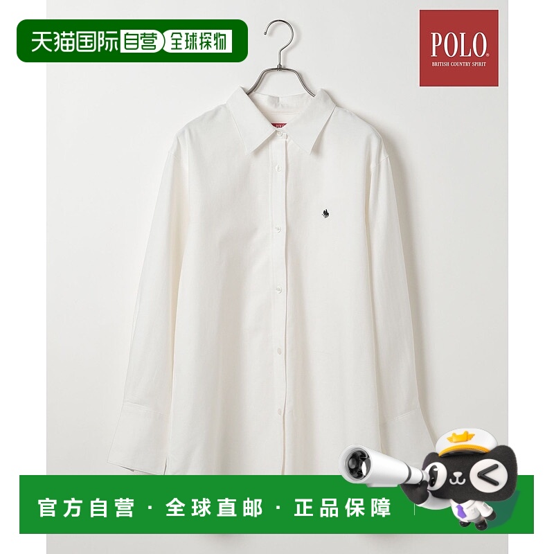 1h可退 日本直邮Heather POLO BCS女士大码Oxford衬衫 319987