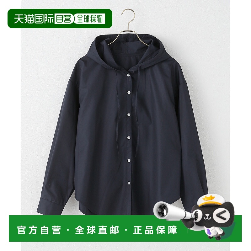 1h可退 日本直邮JOURNAL STANDARD relume 女装 宽松半袖连帽衬衫