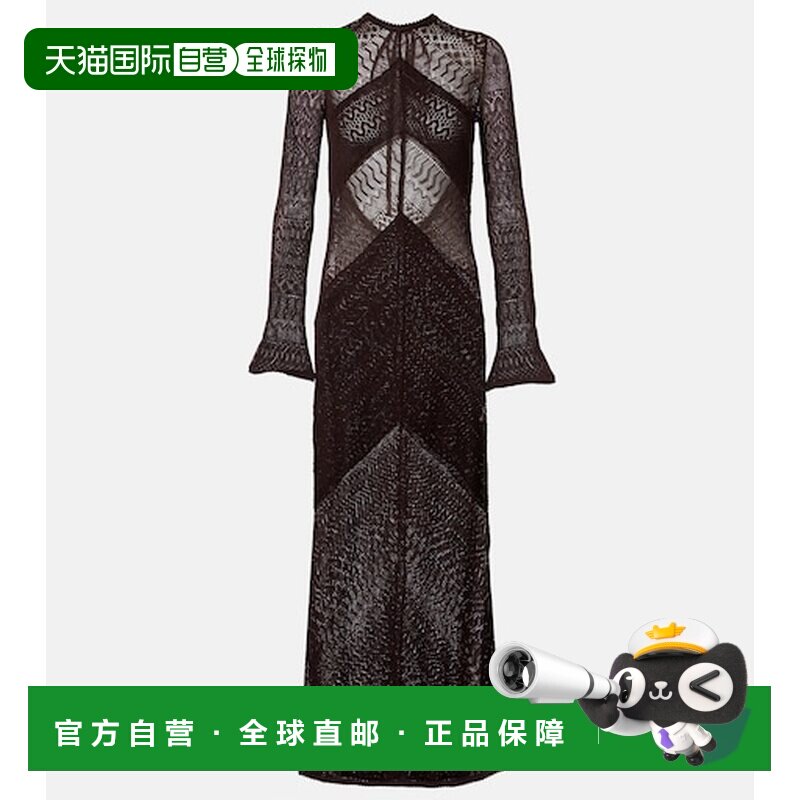 香港直邮Staud/Vera女士中长连衣裙长裙图片