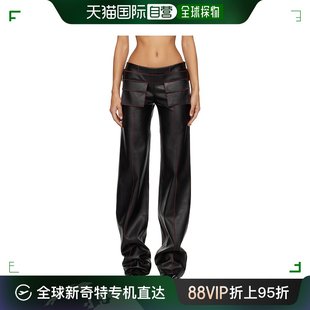 黑色 AMR2433 Etica MUSE 女士 AYA 合成皮革长裤 香港直邮潮奢