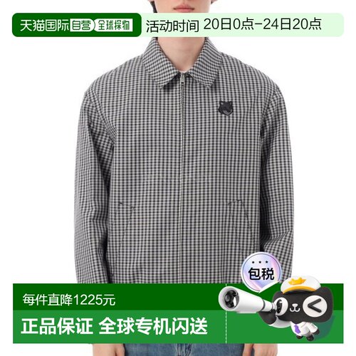 韩国直邮MAISON KITSUNE 弹力拉链夹克(OM02122WW9039-0183) 夹克