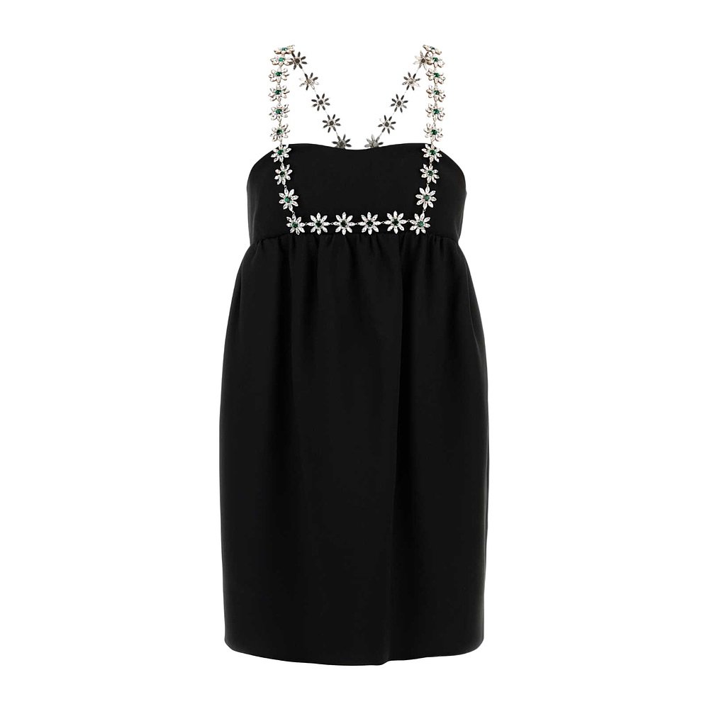 PRADA 女士连衣裙 P3O22R155TSOOOF0002 SS2025 黑色