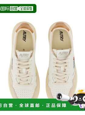 香港直邮AUTRY 男士休闲鞋 AULMLS02 CO 白色 Medalist 系带运动