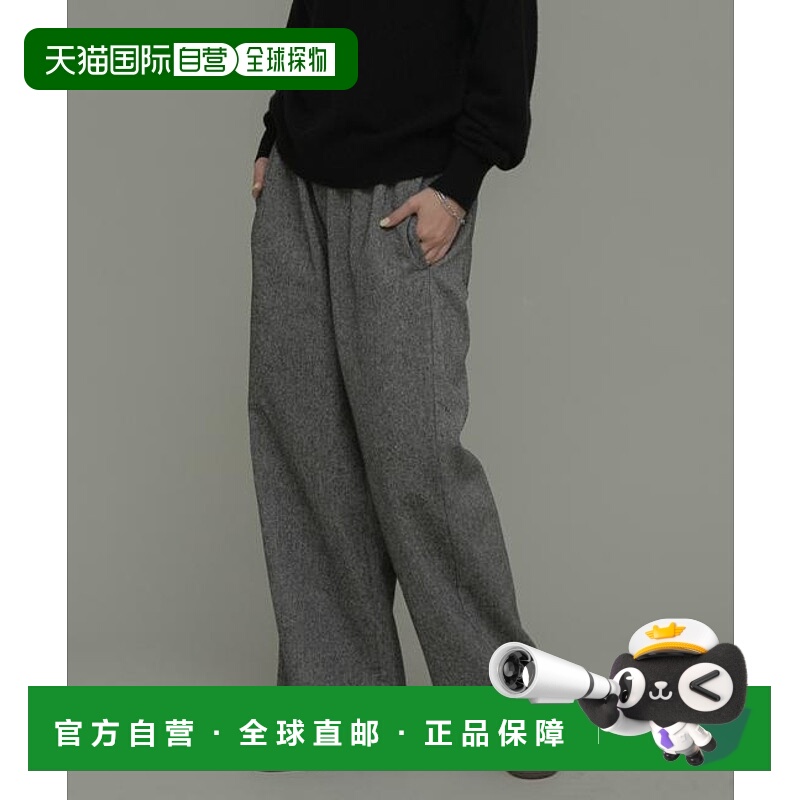 1h可退 日本直邮官方授权 Sonny Label 粗花呢休闲裤直筒